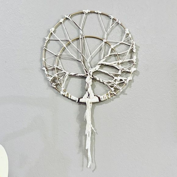 Macramé Tree of Life. 24” from top to bottom of strings